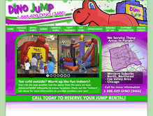 Tablet Screenshot of dinojump4fun.com